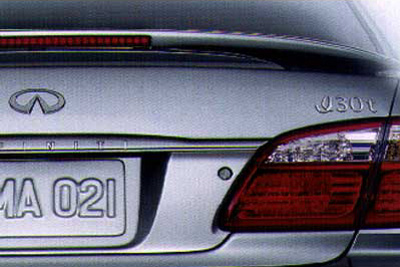 2004 Infiniti I35 Rear Spoiler
