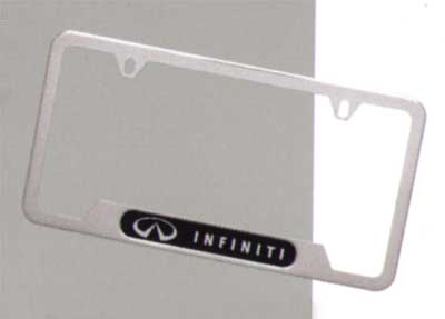 2011 Infiniti QX56 License Plate Frame