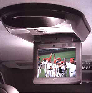 2003 Infiniti QX4 Mobile Entertaiment System DVD