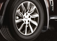 2010 Infiniti FX35-50 18 inch Silver Painted Wheel 999W1-EV000