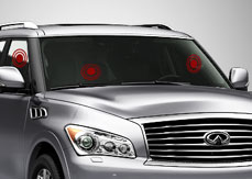 2011 Infiniti QX56 Vehicle Alarm Impact Sensor 999M2-VW002
